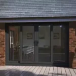 4200mm Anthracite Grey UPVC Sliding Patio Door