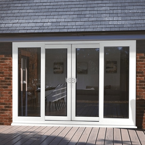 205322 3000mm White UPVC Sliding Patio Door - Image 1