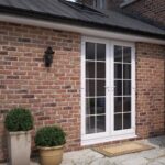 Premium White 1200mm UPVC Georgian French Doors