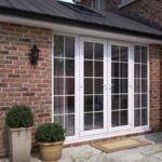 Premium White 1500mm UPVC Georgian French Door and 2 X 600mm Sidelite Combination