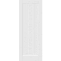 White Cottage Smooth Moulded FD30 Fire Door